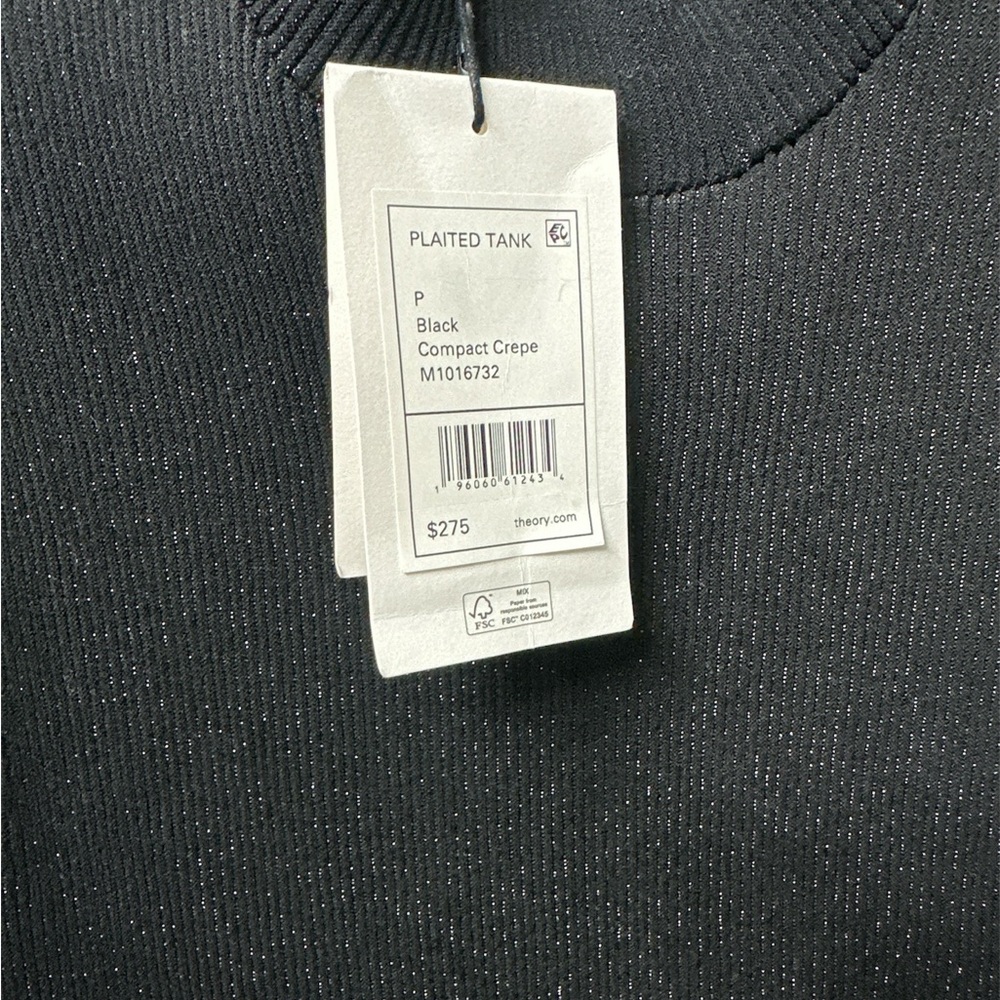 Theory Black Tank Top - Picture 2 of 4